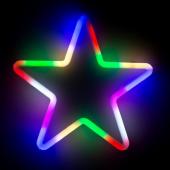 Фигура светодиодная "Звезда" 28х28х2 см МУЛЬТИ 5060081      