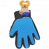 Расческа - перчатка для собак и кошек "Лапки и царапки" микс