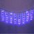 Гирлянда эл. сосулька 2,5х0,5 м, синий, 40 LED 