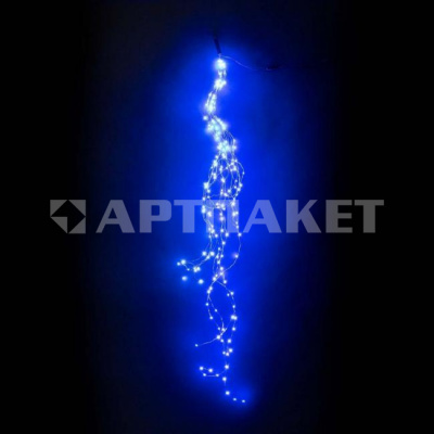 Гирлянда эл. хвост 1,1 м (9 нитей), синий, 180 LED SSLEDA180-1B LSX