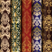 Бумага упаковочная крафт 70*100см Damask Luxury 591590