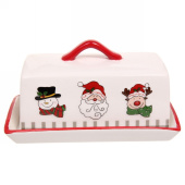 Масленка керамическая "Новогодняя сказка" 19,5*11*10,5см Масленка керамическая "Новогодняя сказка" 19,5*11*10,5см