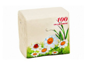 Салфетка "Вологодская" 100л белая