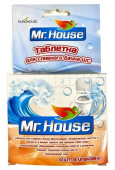 Таблетки д/сливного бачка 4шт Mr. House 14895