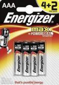 Батарейка Energizer Max Power Seal LR03/286  BL4+2