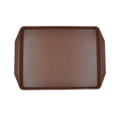 Поднос 42*30см темно-коричневый 
