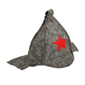 Шапка банная "Будёновка" "Нot Pot"войлок 100% 42002