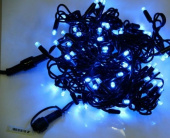 Гирлянда эл. д/улицы нить 6,32 м, синий, 80 LED FBIP44BLED0080-ОЕР без адаптера