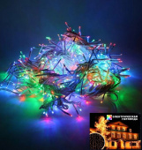 Гирлянда эл. занавес 2х2 м, мультицвет, 800 LED 71156