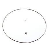 Крышка б/ручки 22 см стеклянная с метал. ободком и пароотводом 315-495 Крышка б/ручки 22 см стеклянная с метал. ободком и пароотводом 315-495