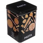 Банка д/продуктов 1,1л металлическая "Black style" Pasta 