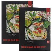 Папка для рисования 10л Импрессионисты А4 10л. AFDS-4/10-1