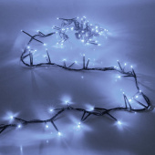 Гирлянда эл. нить 3 м, белый, 100 LED "Твинкл Лайт" 