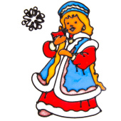 Наклейка на окно ПВХ, 20х25 см, "Зимняя краса", полноцвет 336-124