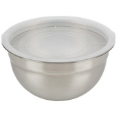 Миска 1,5 л Amarena из нерж стали с пласт крышкой Миска 1,5 л Amarena из нерж стали с пласт крышкой