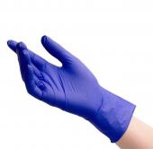 Перчатки нитриловые Benovy L сиренево-голубой 10%