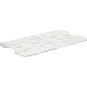 Полка дренаж. д/гастр-ти 1/1; поликарбонат; ,H=15,L=470,B=267мм; прозр.