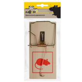 Крысоловка деревянная 17,5*8*1см "Nadzor"MOUSE1