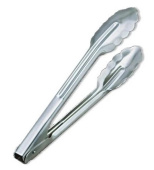 Щипцы универсальные L=30 см нерж. синяя ручка  MGSteel