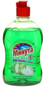 Средство д/мытья посуды Минутка 500 мл. яблоко