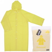 Дождевик-плащ 110 Мкрн 115*65см "Macarons", желтый 786-565