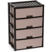 Комод Колорит 4-х секцион. широкий бежевый