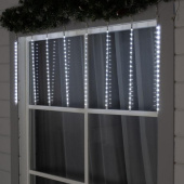 Гирлянда эл. д/улицы бахрома 3 м, белый, 288 LED "Сосульки 45 см"  