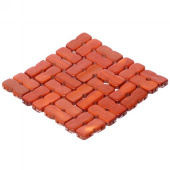 Подставка под горячее бамбуковая  "Квадраты" 14х14 см Подставка под горячее бамбуковая  "Квадраты" 14х14 см