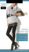 Колготки GLAMOUR Cotton Touch 160 nero 3