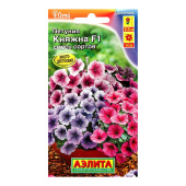Семена Петуния "Княжна" кустовая, смесь окрасок, 7 гранул, Аэлита