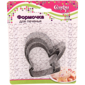 Форма для выпечки печенья 3шт "Варежка"