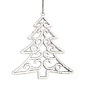 Украшение новогоднее Подвеска "Елочка" 2 шт 10см 210576 Украшение новогоднее Подвеска "Елочка" 2 шт 10см 210576