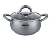 Кастрюля нерж 2,4 л Premium Comfort ТМ Bekker Кастрюля нерж 2,4 л Premium Comfort ТМ Bekker