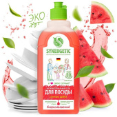 Средство д/мытья посуды Synergetik 500 мл. арбуз