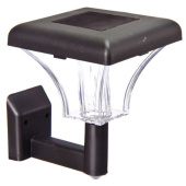 Фонарь декоративный на солнечной батарее 10*10*13см навесной 185-013