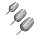 Совок для сыпучих продуктов 1140г алюм. 21*12*6 (AS-0038) 