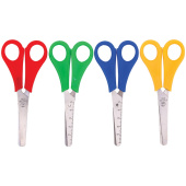 Ножницы детские 13см, с линейкой S130_17452