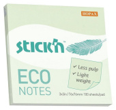 Блок самоклеящ. Stick*n 76*76мм 100л зелен. пастель