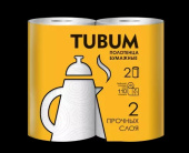 Полотенца бумажные Tubum 2-х сл. 2шт