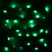 Гирлянда эл. нить 1,5 м, зеленый, 12 LED 130-350
