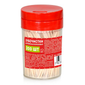 Зубочистки береза в п/банке "Komfi" 190 шт.