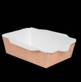 Контейнер OSQ OpSalad 400 мл, 120/145x85/96x45 мм 
