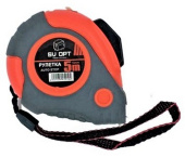 Рулетка 5м*16мм обрезиненный корпус