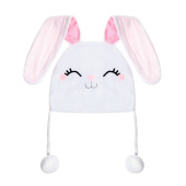 Шапочка карнавальная "Зайчик" детская 