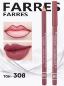 Карандаш д/губ Farres матовый пыльная роза 1,4 гр MB011-308