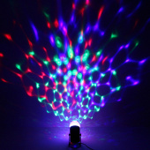 Диско-шар светодиодный  "Кристалл", RGB красный, зеленый, синий