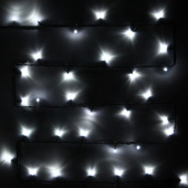 Гирлянда эл. нить 7,5 м, белый, 80 LED 183-812