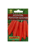 Семена Морковь "Нантская" среднеспелый, 2 г, Аэлита