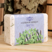 Соляной брикет д/бани "Пихта с алтайскими травами", 1,350 гр "Добропаровъ" 4836877