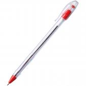 Ручка шариковая Crown "Oil Jell" красная, 0,7мм OJ-500B